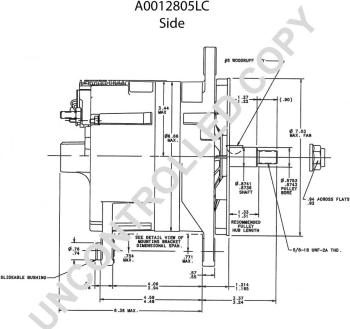 Prestolite Electric A0012805LC - Генератор avtokuzovplus.com.ua