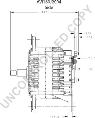 Prestolite Electric AVI160J2004 - Генератор autodnr.net