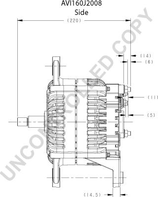 Prestolite Electric AVI160J2008 - Генератор autocars.com.ua