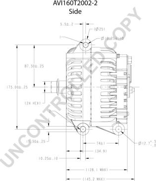 Prestolite Electric AVI160T2002-2 - Генератор autocars.com.ua