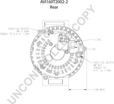 Prestolite Electric AVI160T2002-2 - Генератор autocars.com.ua