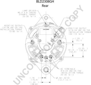 Prestolite Electric BLD2308GH - Генератор autocars.com.ua