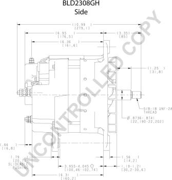 Prestolite Electric BLD2308GH - Генератор autocars.com.ua