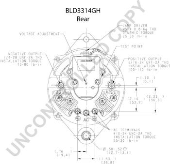 Prestolite Electric BLD3314GH - Генератор autodnr.net