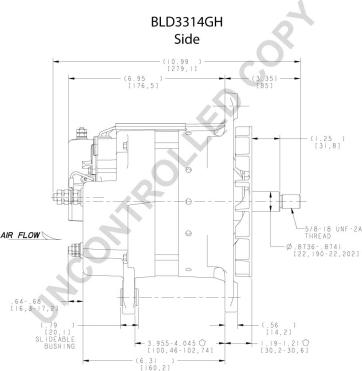 Prestolite Electric BLD3314GH - Генератор autodnr.net