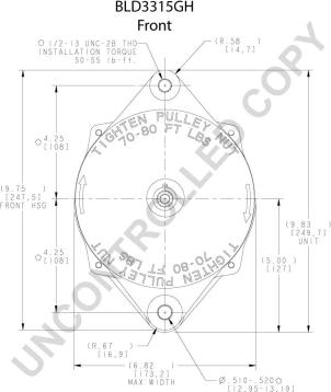 Prestolite Electric BLD3315GH - Генератор autodnr.net