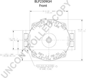 Prestolite Electric BLP2309GH - Генератор autocars.com.ua