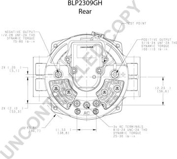 Prestolite Electric BLP2309GH - Генератор autocars.com.ua