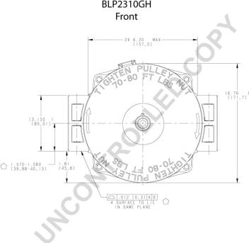 Prestolite Electric BLP2310GH - Генератор autocars.com.ua