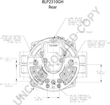 Prestolite Electric BLP2310GH - Генератор autocars.com.ua