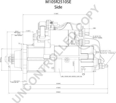 Prestolite Electric M105R2510SE - Стартер autocars.com.ua