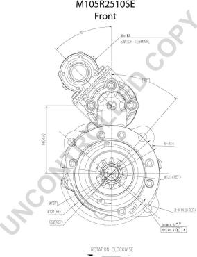 Prestolite Electric M105R2510SE - Стартер autocars.com.ua