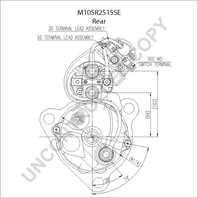 Prestolite Electric M105R2515SE - Стартер avtokuzovplus.com.ua