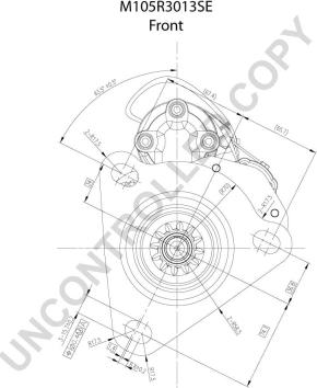 Prestolite Electric M105R3013SE - Стартер autocars.com.ua