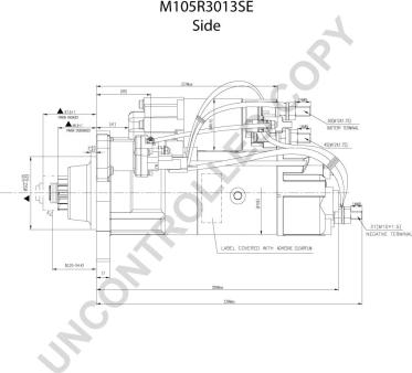 Prestolite Electric M105R3013SE - Стартер autocars.com.ua