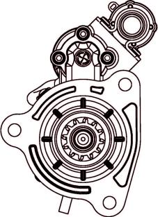 Prestolite Electric M105R3038SE - Стартер autocars.com.ua