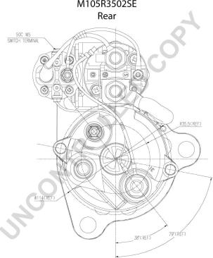 Prestolite Electric M105R3502SE - Стартер autocars.com.ua