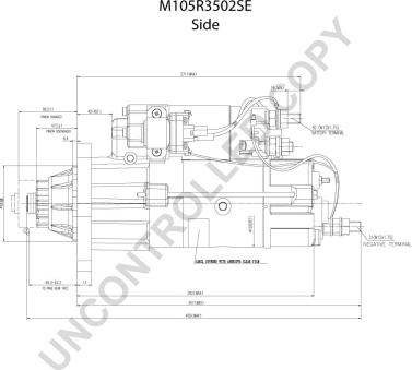 Prestolite Electric M105R3502SE - Стартер autocars.com.ua