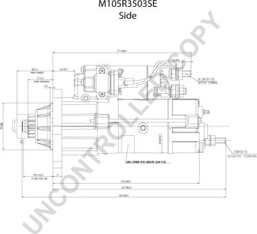 Prestolite Electric M105R3503SE - Стартер autodnr.net