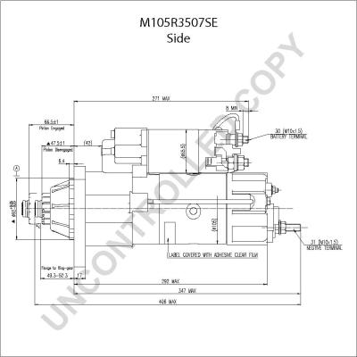 Prestolite Electric M105R3507SE - Стартер autocars.com.ua