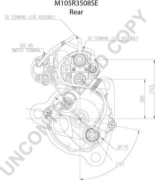 Prestolite Electric M105R3508SE - Стартер autocars.com.ua