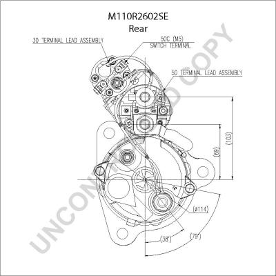 Prestolite Electric M110R2602SE - Стартер avtokuzovplus.com.ua