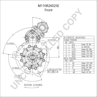 Prestolite Electric M110R2602SE - Стартер avtokuzovplus.com.ua