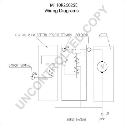 Prestolite Electric M110R2602SE - Стартер avtokuzovplus.com.ua