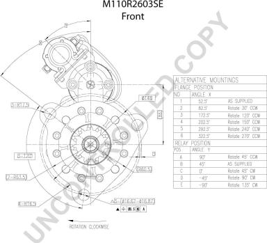 Prestolite Electric M110R2603SE - Стартер autocars.com.ua