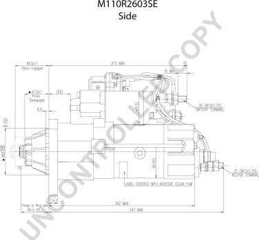 Prestolite Electric M110R2603SE - Стартер autocars.com.ua