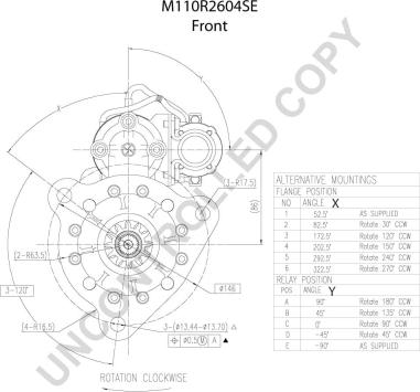 Prestolite Electric M110R2604SE - Стартер autocars.com.ua