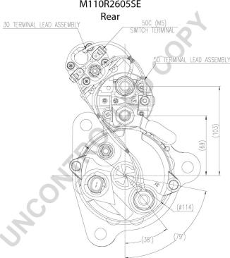 Prestolite Electric M110R2605SE - Стартер autocars.com.ua