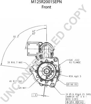 Prestolite Electric M125R2001SEPN - Стартер autocars.com.ua