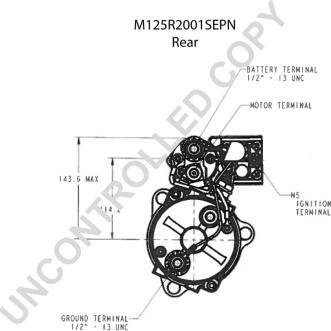 Prestolite Electric M125R2001SEPN - Стартер autocars.com.ua