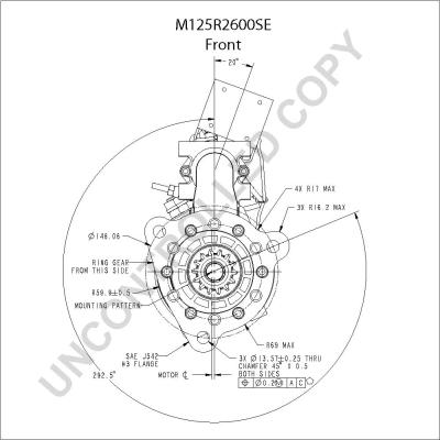 Prestolite Electric M125R2600SE - Стартер autocars.com.ua