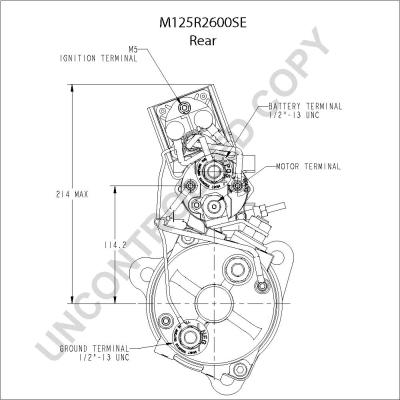 Prestolite Electric M125R2600SE - Стартер autocars.com.ua