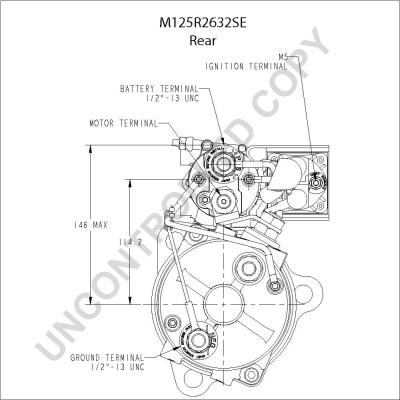 Prestolite Electric M125R2632SE - Стартер autocars.com.ua