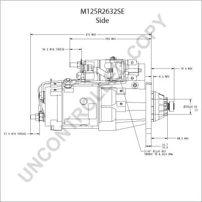 Prestolite Electric M125R2632SE - Стартер avtokuzovplus.com.ua