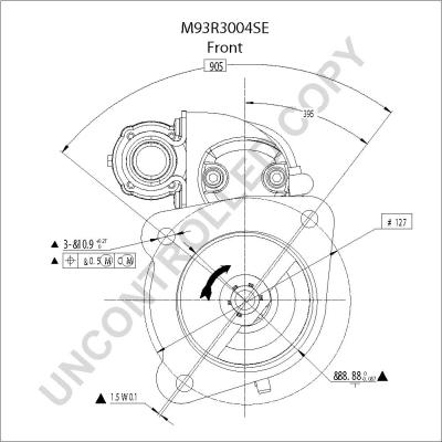 Prestolite Electric M93R3004SE - Стартер autocars.com.ua