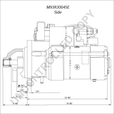 Prestolite Electric M93R3004SE - Стартер autocars.com.ua