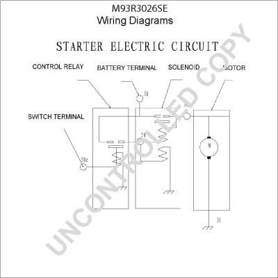 Prestolite Electric M93R3026SE - Стартер avtokuzovplus.com.ua