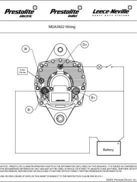 Prestolite Electric MDA3922 - Генератор autocars.com.ua