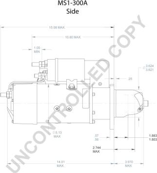 Prestolite Electric MS1-300A - Стартер autocars.com.ua