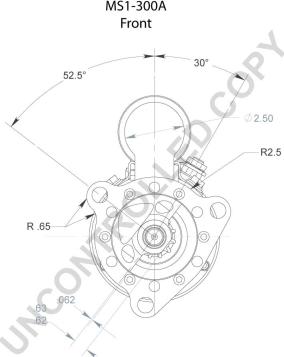 Prestolite Electric MS1-300A - Стартер autocars.com.ua