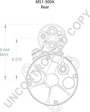 Prestolite Electric MS1-300A - Стартер autocars.com.ua