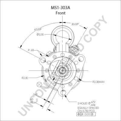 Prestolite Electric MS1-303A - Стартер autodnr.net