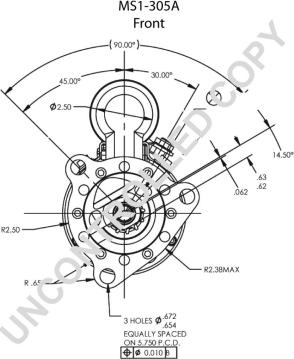 Prestolite Electric MS1-305A - Стартер autocars.com.ua