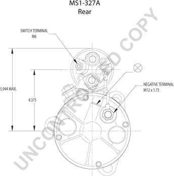 Prestolite Electric MS1-327A - Стартер autodnr.net