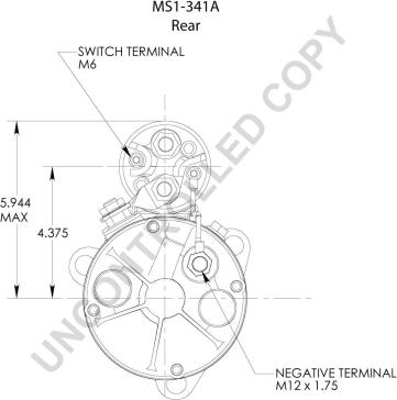 Prestolite Electric MS1-341A - Стартер autodnr.net