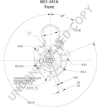 Prestolite Electric MS1-341A - Стартер autodnr.net